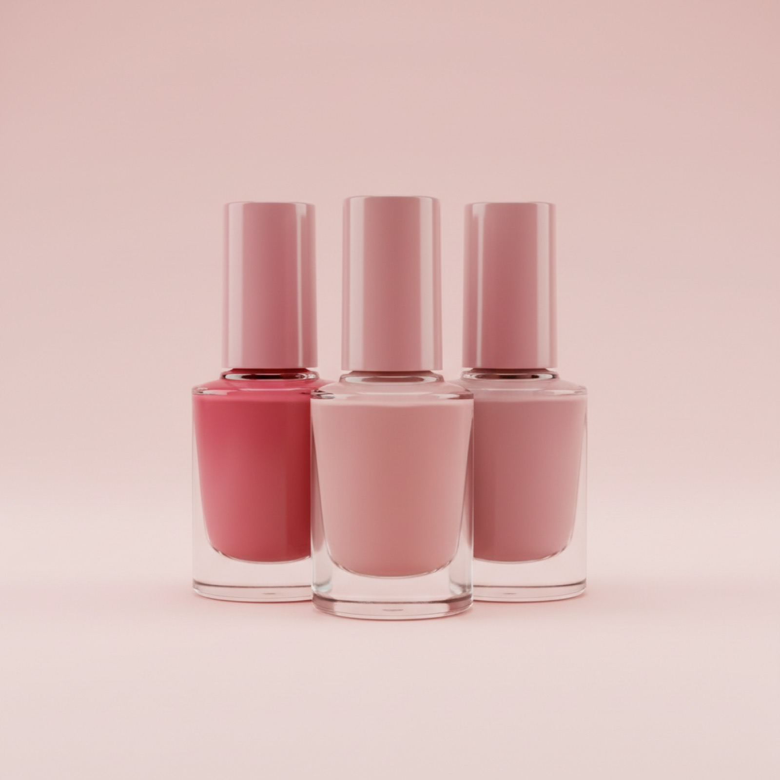Trio de vernis nude